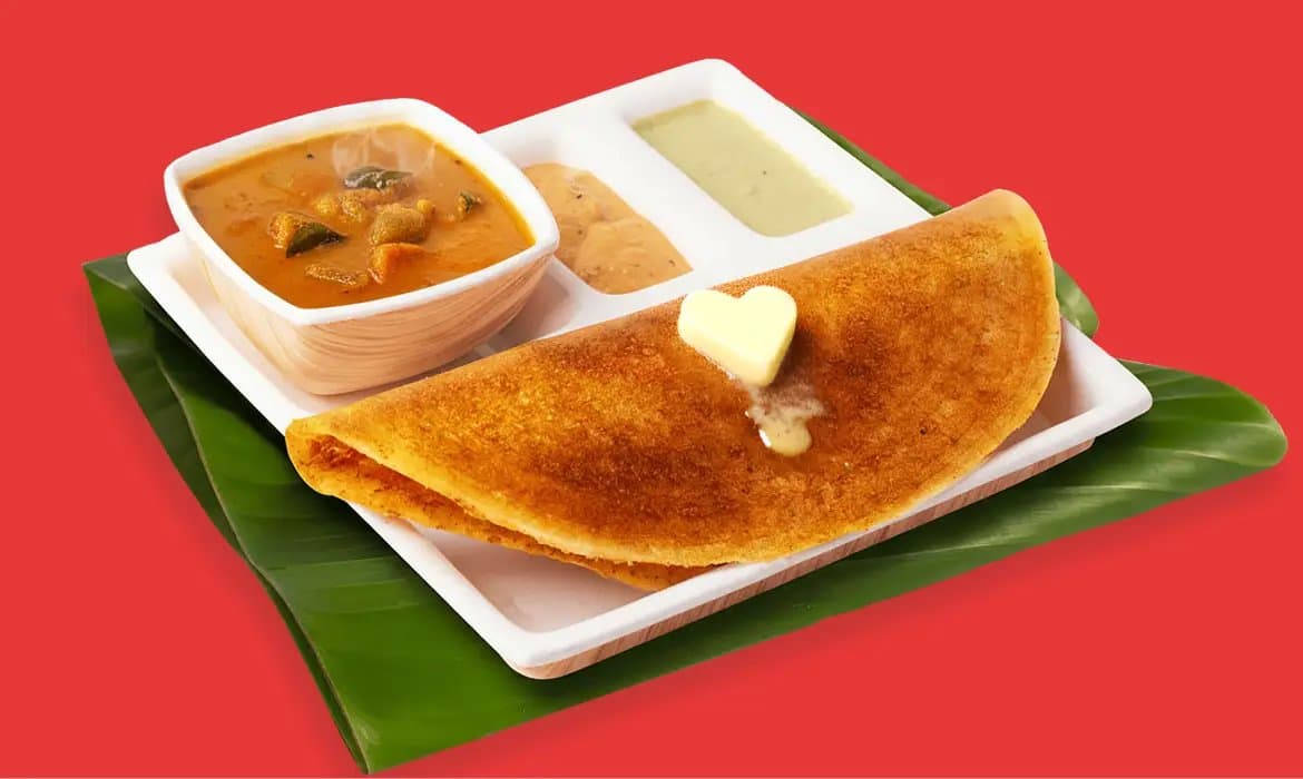 Butter Dosa - Dosa Corner