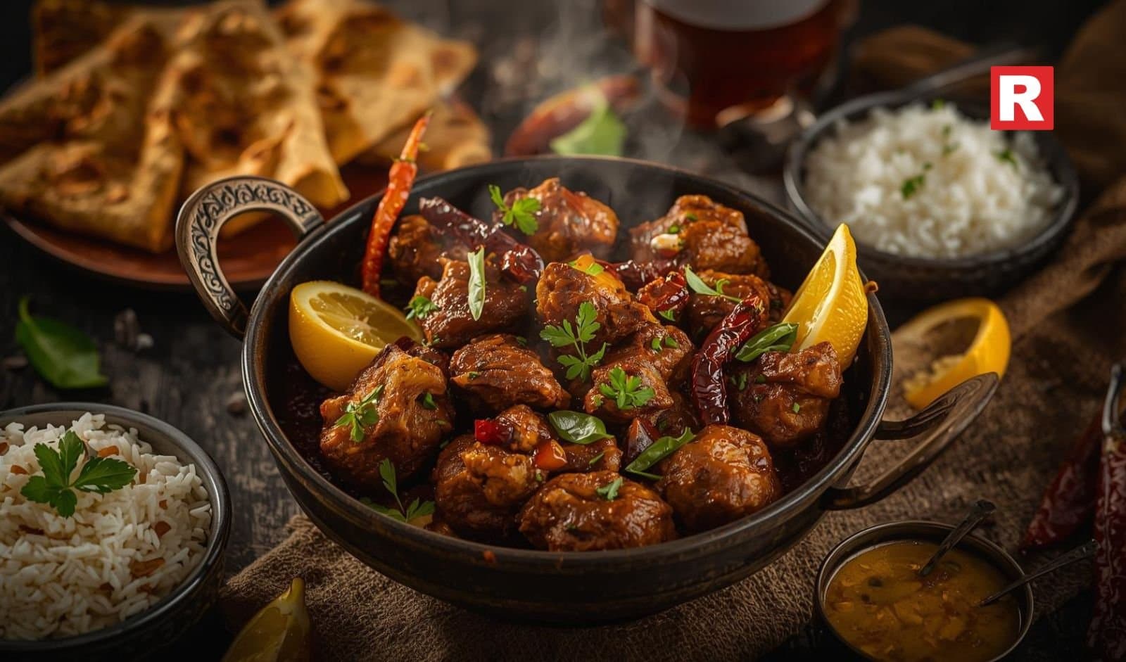 Cashew Mutton Sukka (Boneless)