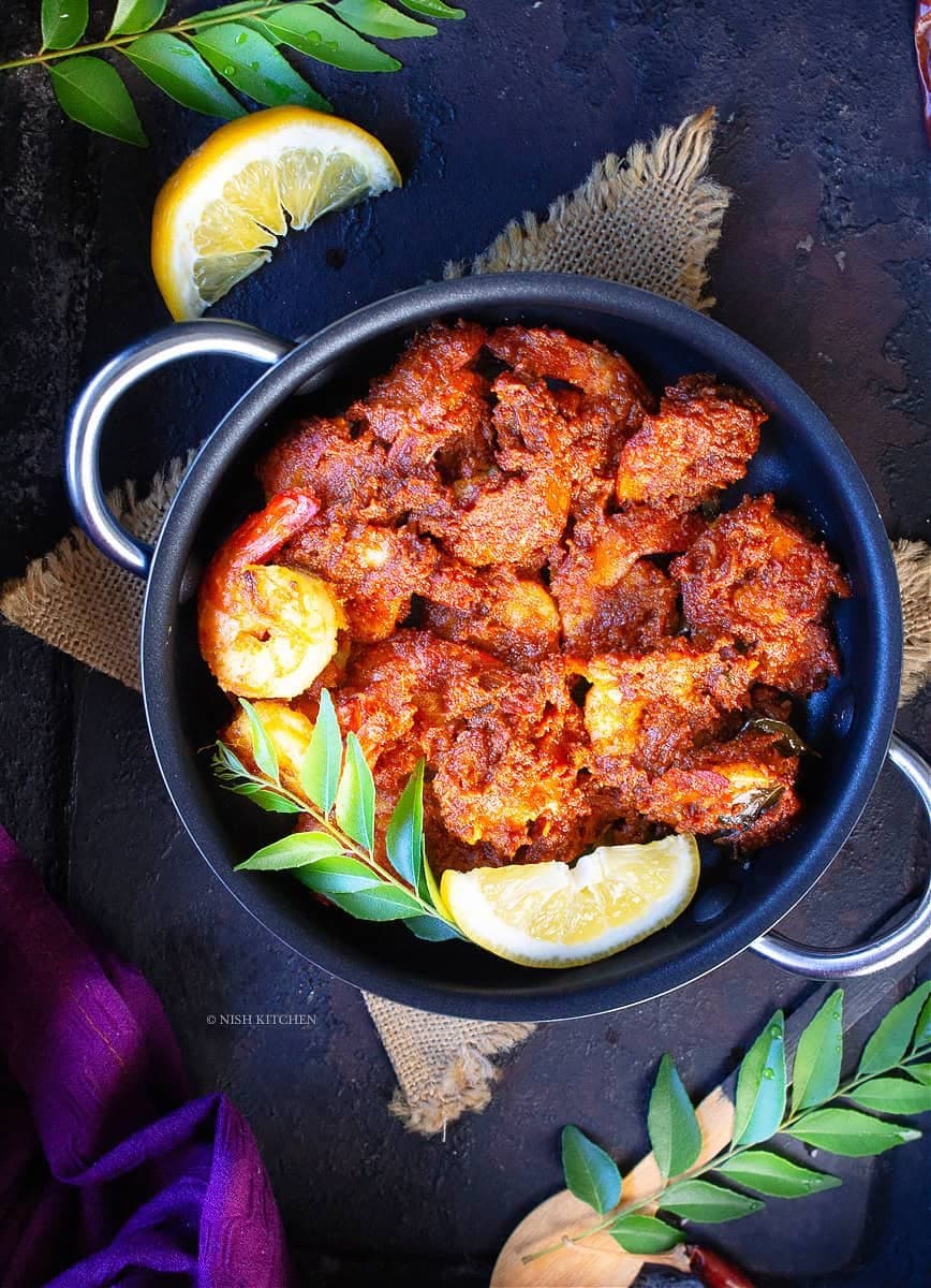 Prawn Ghee Roast Biryani