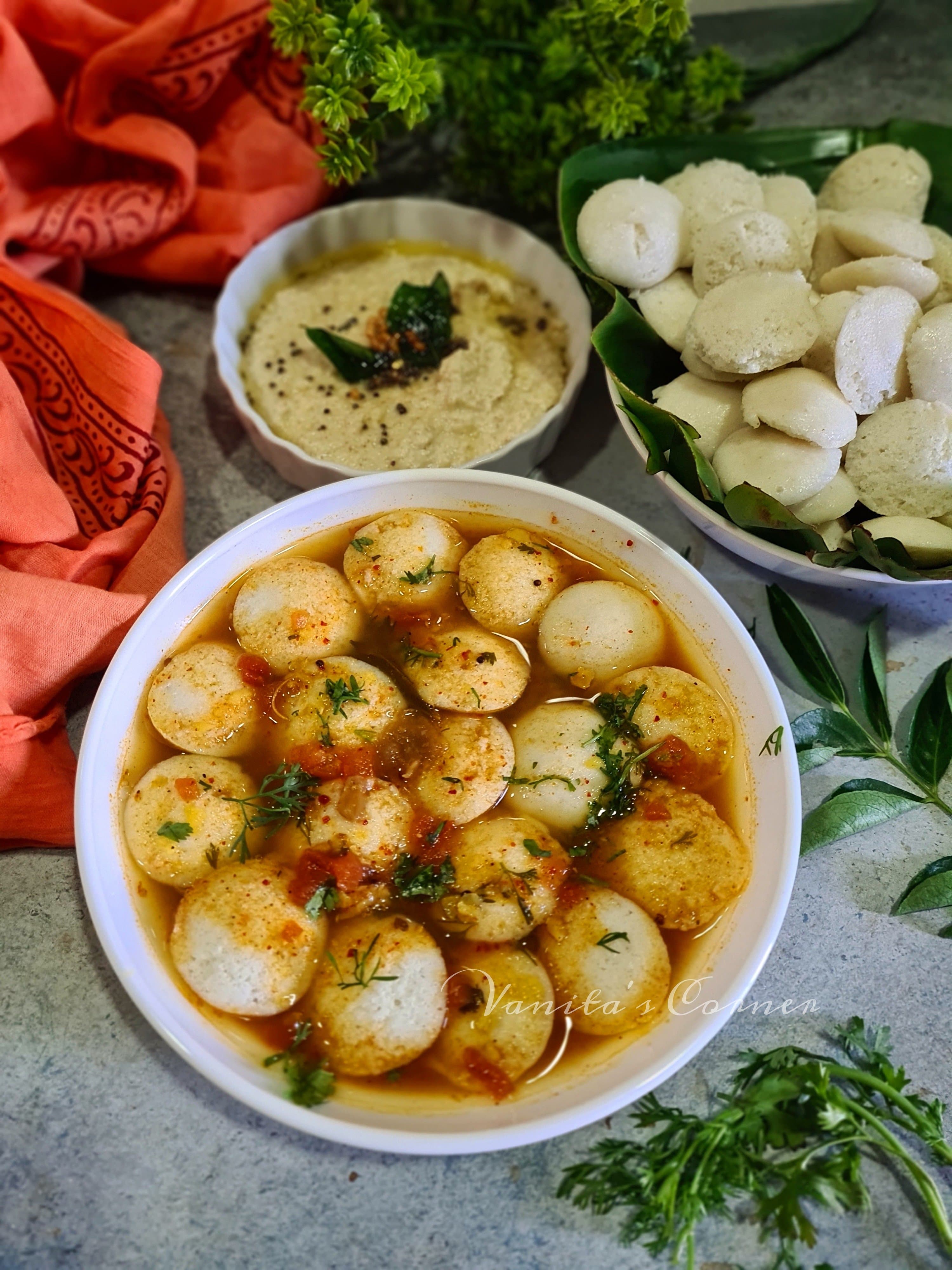 Rasam Idly - All Time Favourite