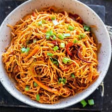 Schezwan Wok Fried Noodles
