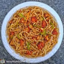 Street Style Chicken Noodles - Indo Chinese