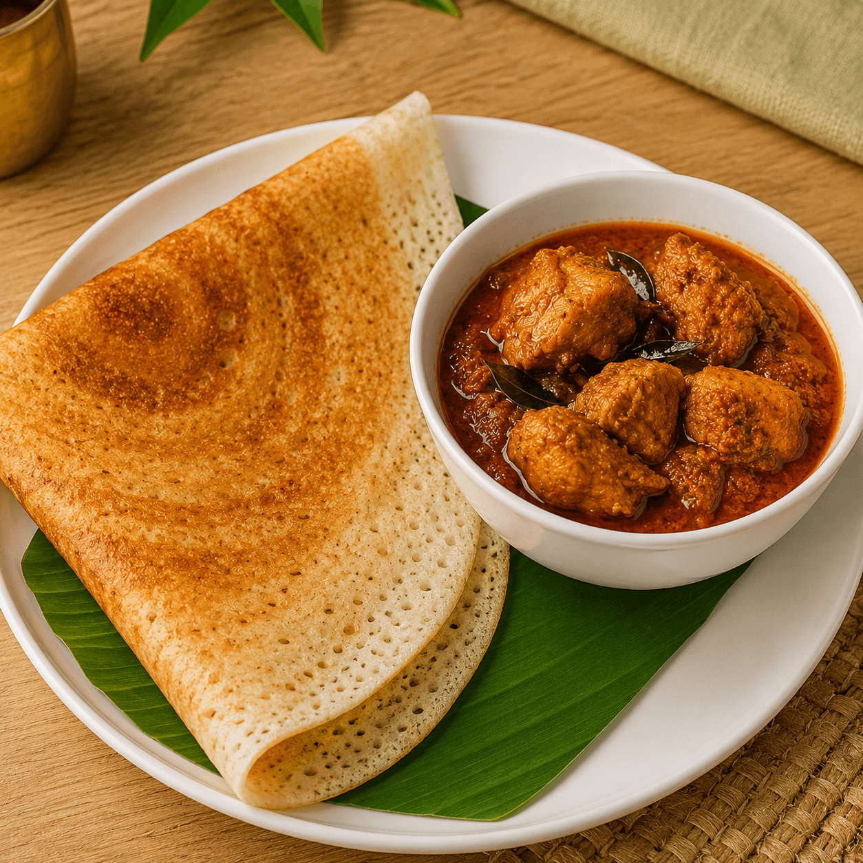 COMBO - Kaldosa + Chicken Curry